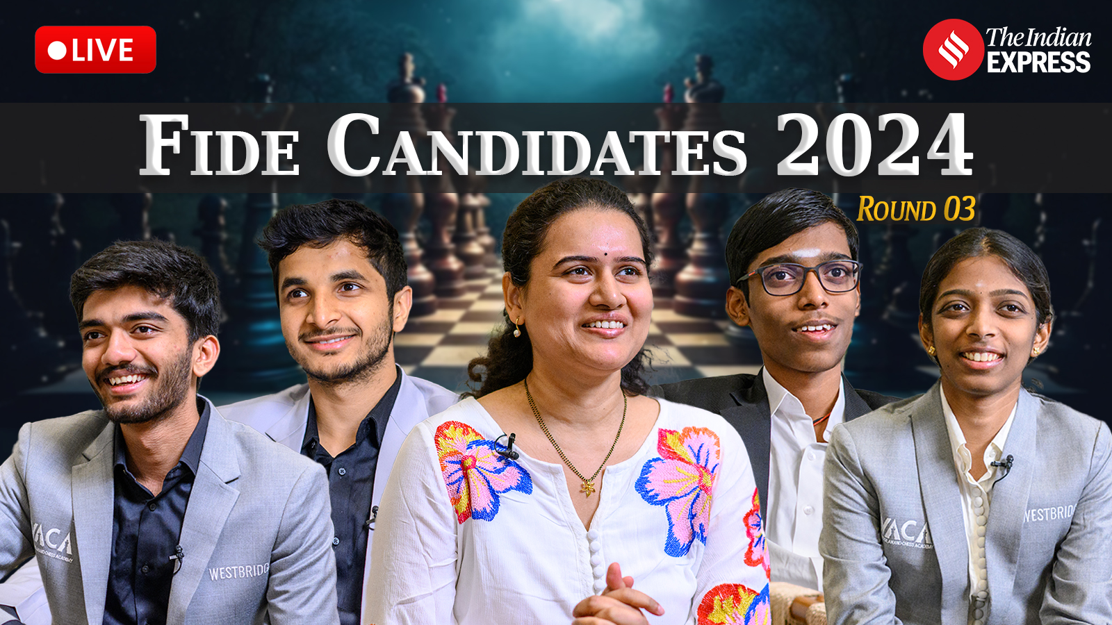 2024 年国际象棋候选人锦标赛实时更新：Praggnanandhaa 击败 Vidit；Vaishali 获胜；Gukesh 打平 | 国际象棋新闻